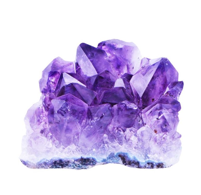 【TO ME, FROM ME】Amethyst Chain Ring 18K Gold Feb. Birthstone