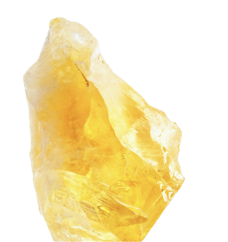 【TO ME, FROM ME】Citrine Chain Ring 18K Gold Nov. Birthstone