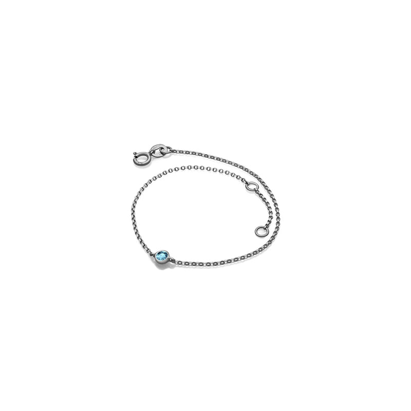 【TO ME, FROM ME.】Topaz Bracelet 18K Gold Dec. Birthstone