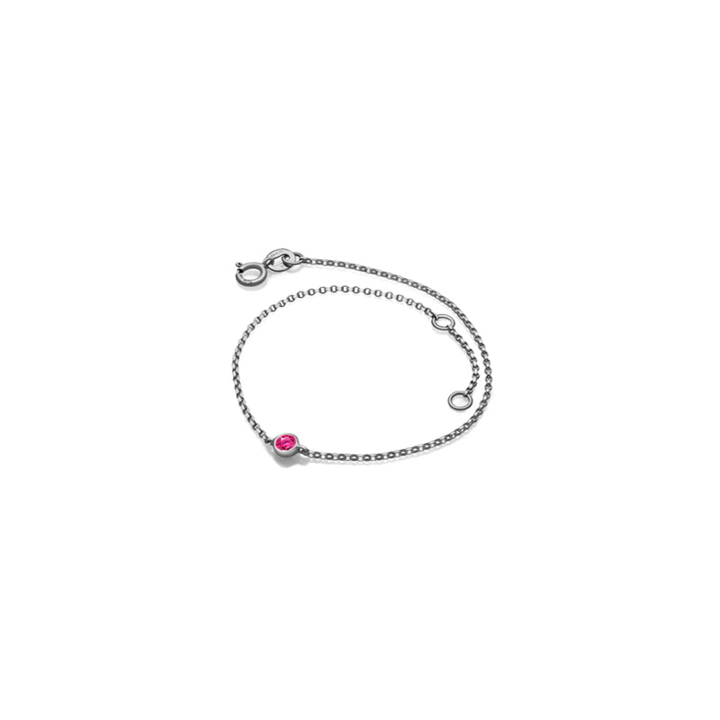 【TO ME, FROM ME.】Tourmaline Bracelet 18K Gold Oct. Birthstone