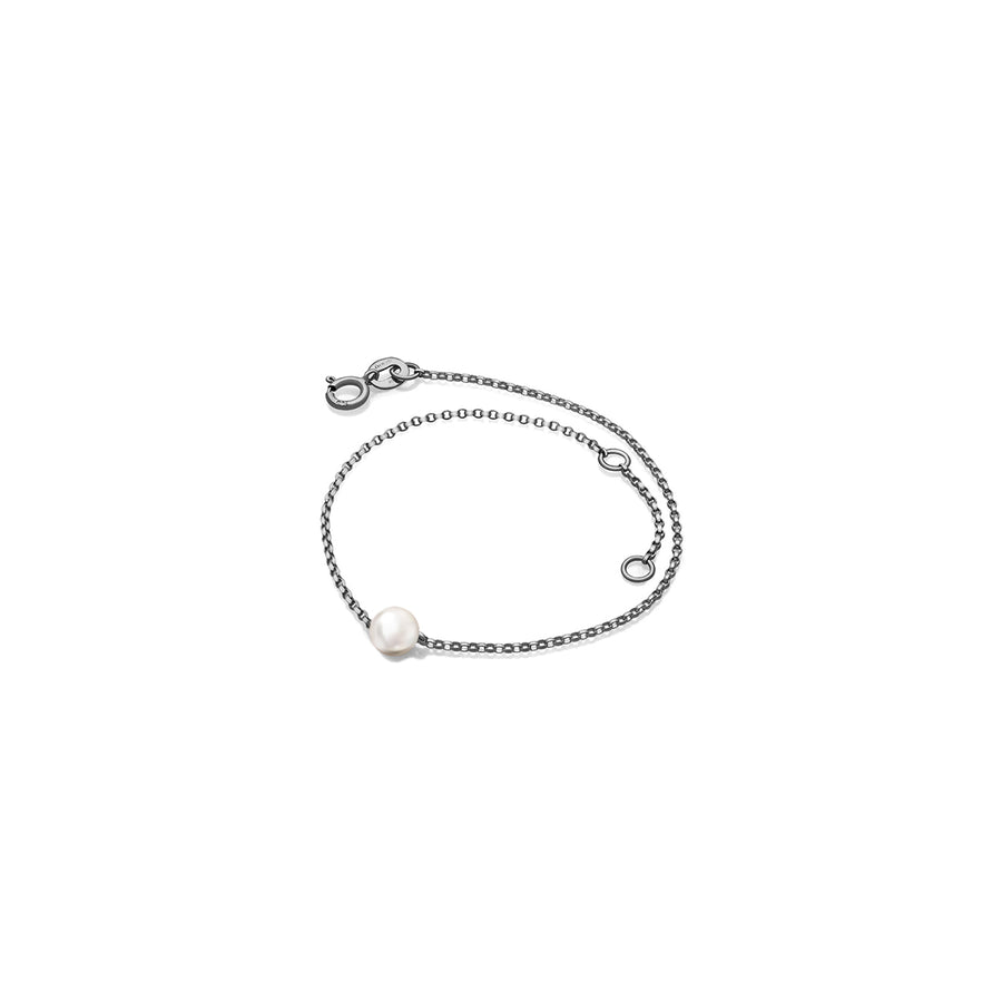 【TO ME, FROM ME】Pearl Bracelet 18K Gold June Birthstone