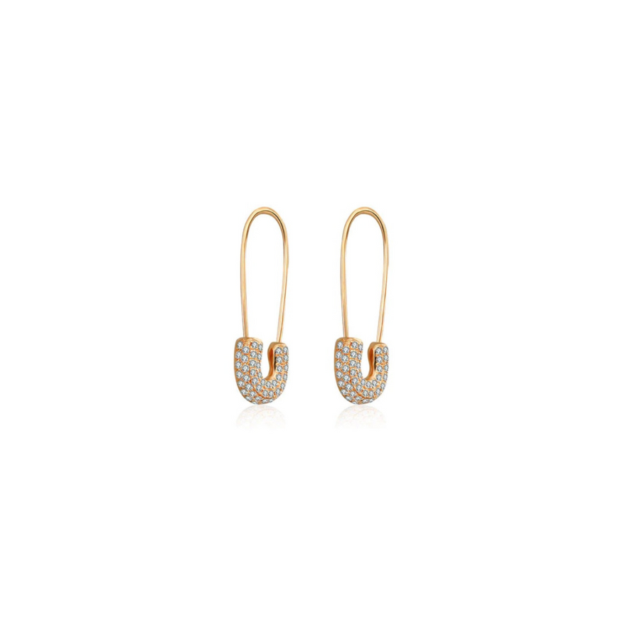 【BEEN THERE】Diamond Pin Earring 18K Gold