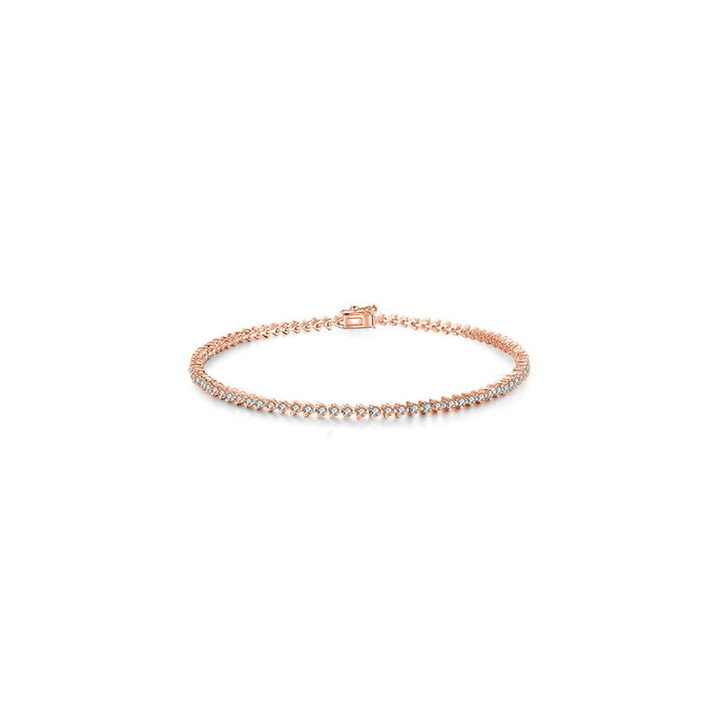 【BEEN THERE】Diamond Bracelet Tennis 18K Gold