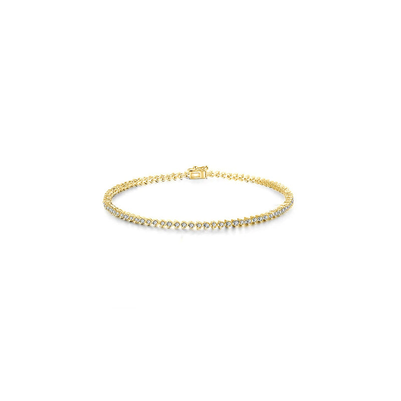 【BEEN THERE】Diamond Bracelet Tennis 18K Gold