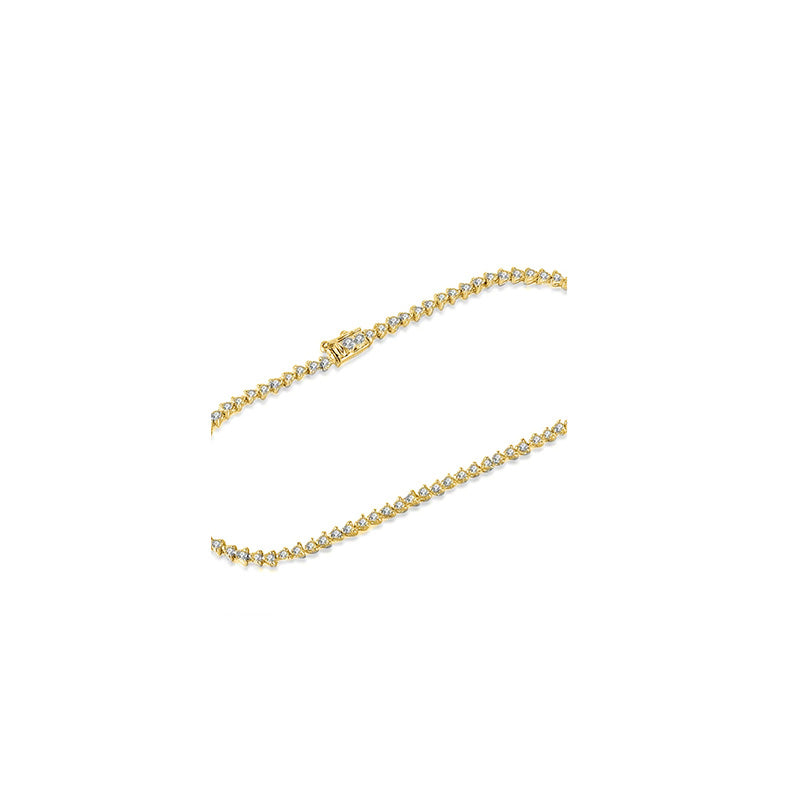 【BEEN THERE】Diamond Bracelet Tennis 18K Gold
