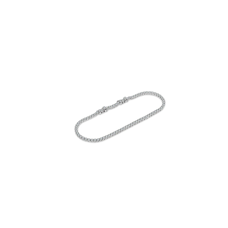 【BEEN THERE】Diamond Bracelet Thin Tennis 18K Gold