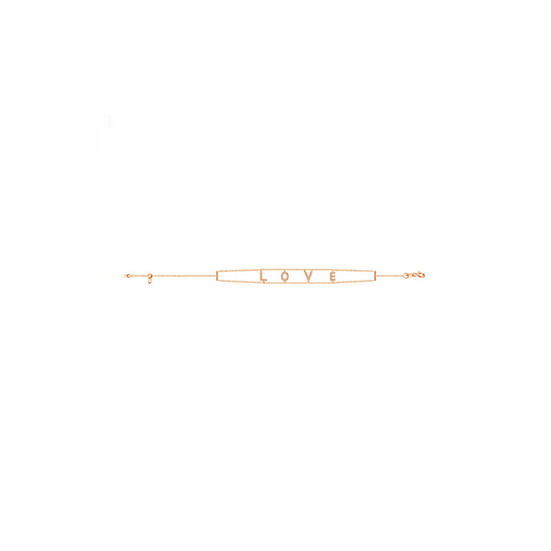 【BEEN THERE】 Diamond Bracelet LOVE 18K Gold