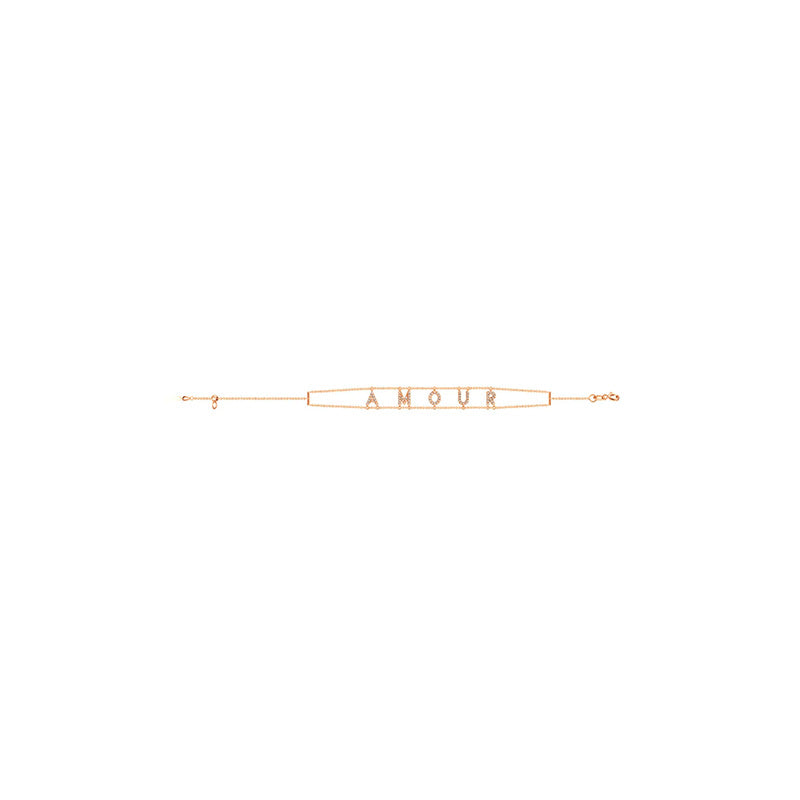 【BEEN THERE】Diamond Bracelet AMOUR 18K Gold