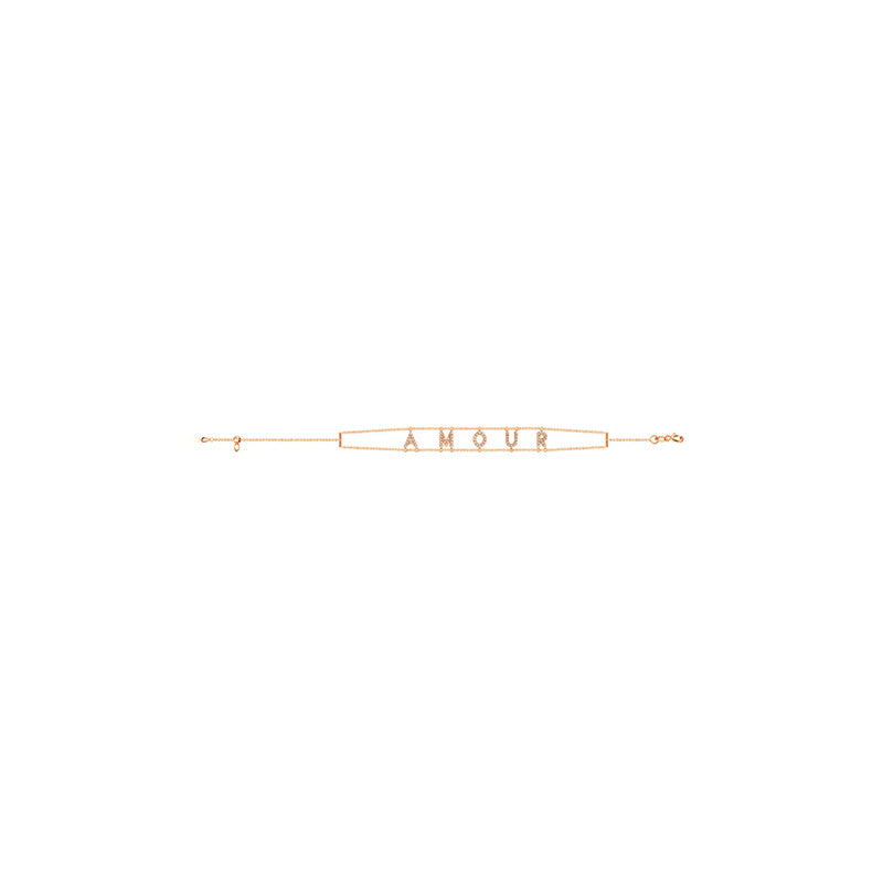 【BEEN THERE】Diamond Bracelet AMOUR 18K Gold