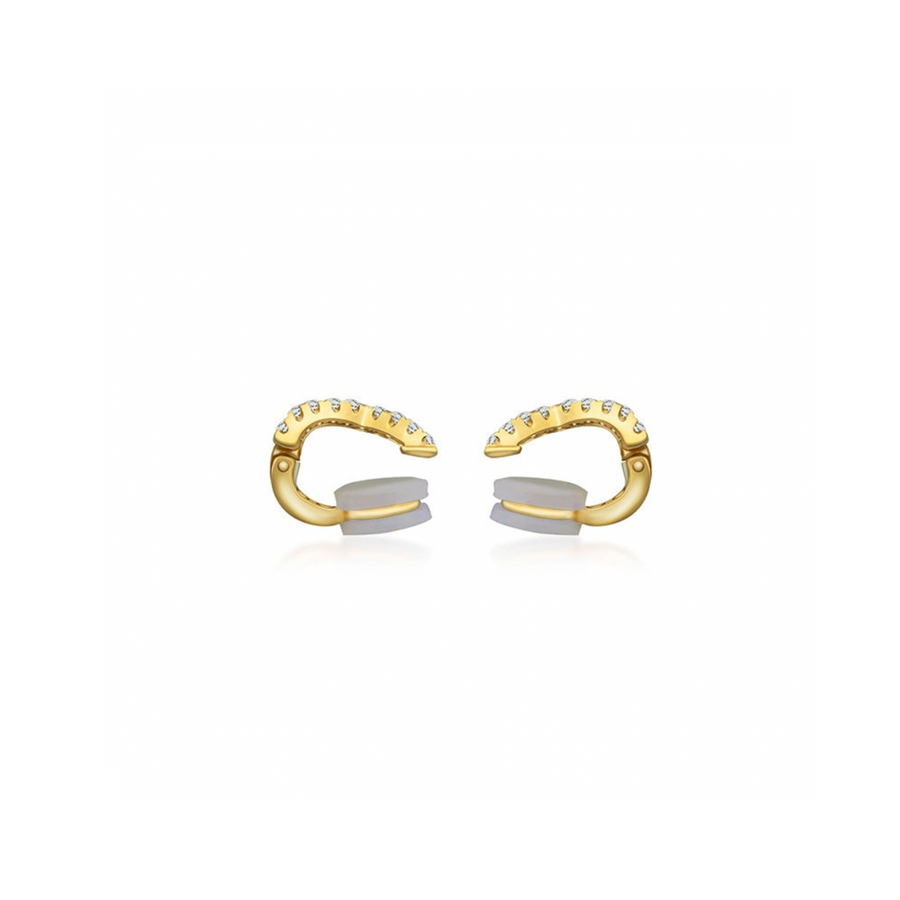 【EARCUFF】Rebirth of Venus Diamond Ear Cuff 18K Gold