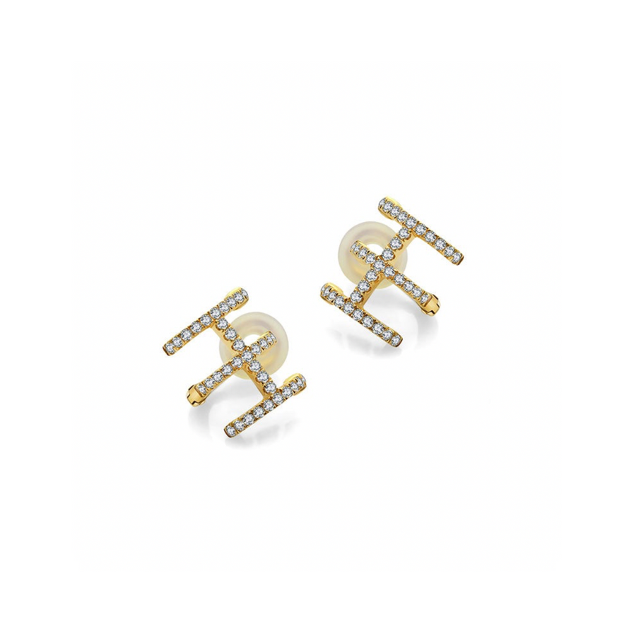 【EARCUFF】Wang Diamond Ear Cuff 18K Gold