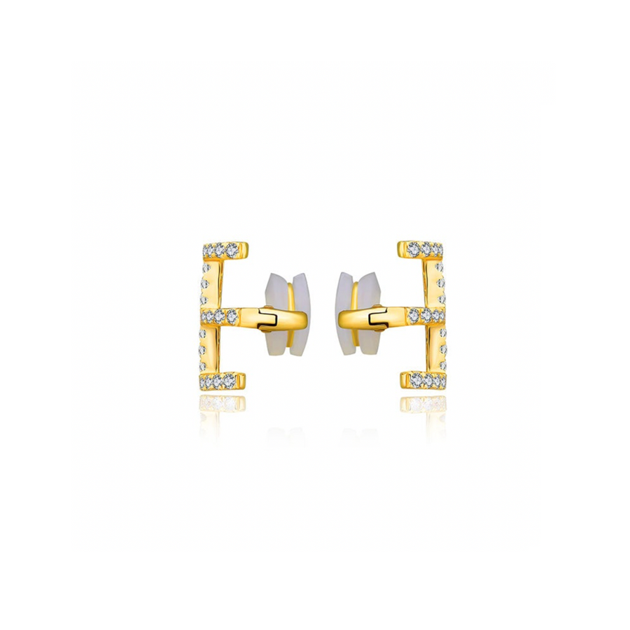 【EARCUFF】Wang Diamond Ear Cuff 18K Gold